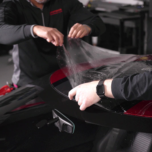 Paint protection film installation